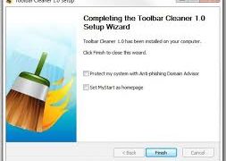 Xóa Toolbar trên trình duyệt web với Toolbar Cleaner