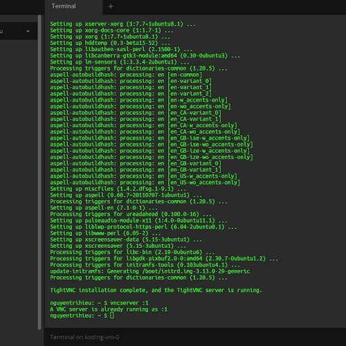 [Video]Instructions for Remote Desktop Koing using VNC