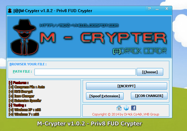M-Crypter v1.0.3 – Tool to help bypass Antivirus
