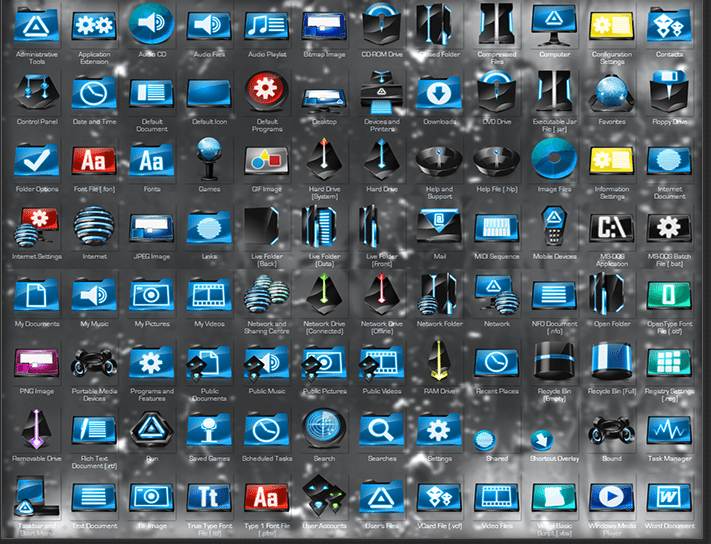 Instructions to change ICON for Windows 7/8/8.1 /10 from AZ!!