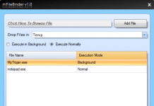 MFileBinder - Tool Tiêm Virus vào file Exe 1