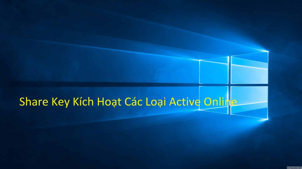 Share Key Windows and Office Active Online