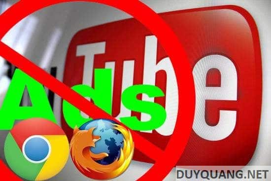 Instructions to block ads on Website and Youtube