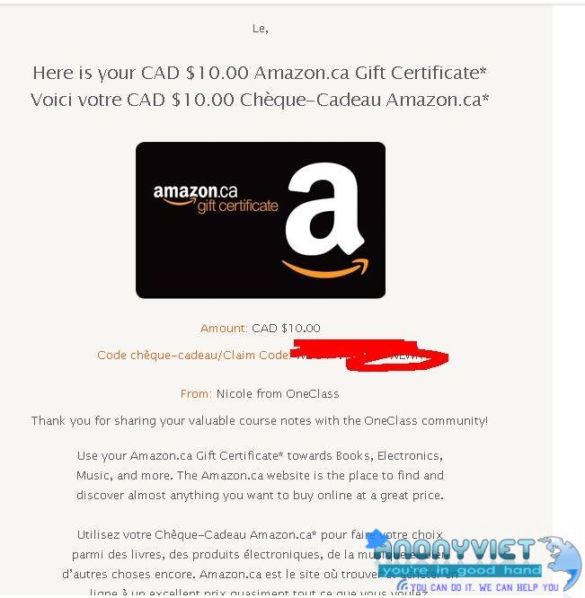 Hướng dẫn kiếm 10$/ngày để lấy Amazon Gift Card, Paypal - AnonyViet