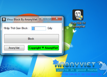 Virus treo máy tính By AnonyViet 6