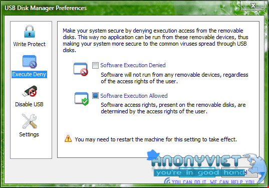 usb disk manager