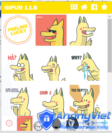 Instructions to add the Dragon Piakchu Sticker to Facebook Messenger