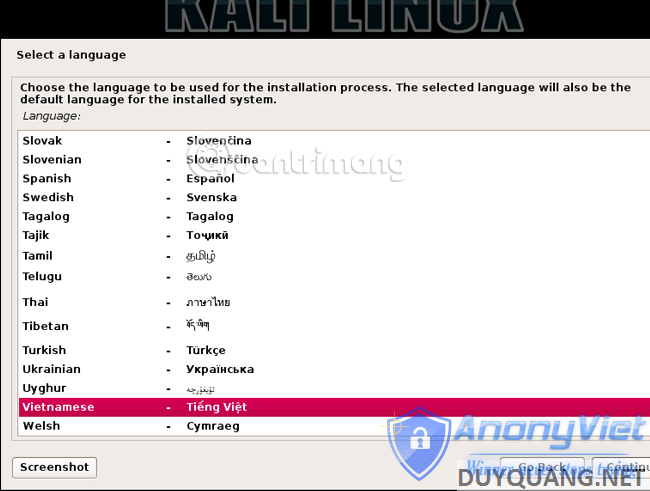 Install and use Kali Linux on VmWare 33