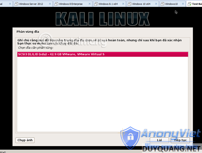 Cài đặt và sử dụng Kali Linux trên VmWare 41