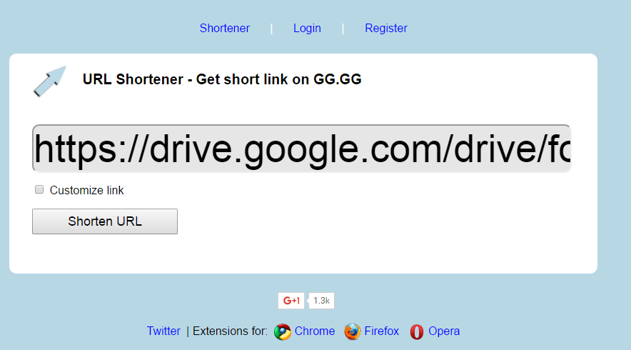 How to shorten the link extremely short and can adjust the link 9