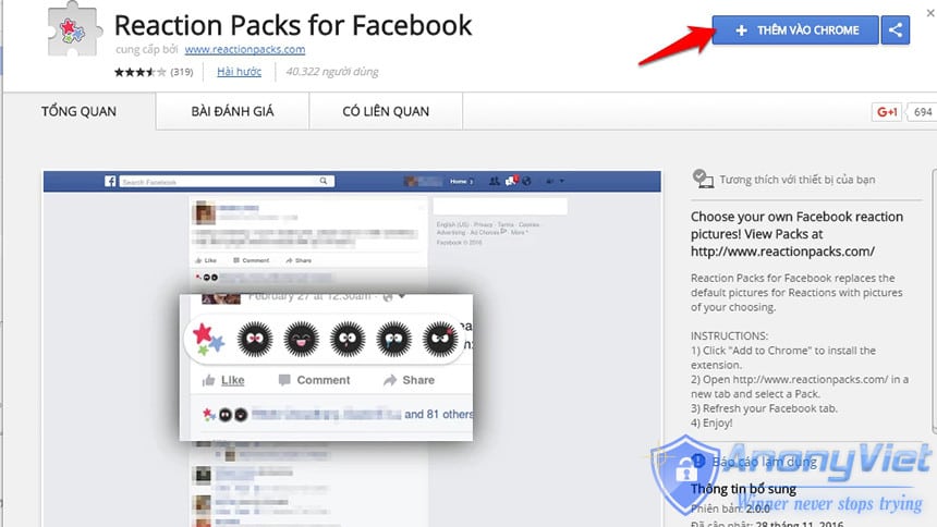 Instructions to change emojis on Facebook 7