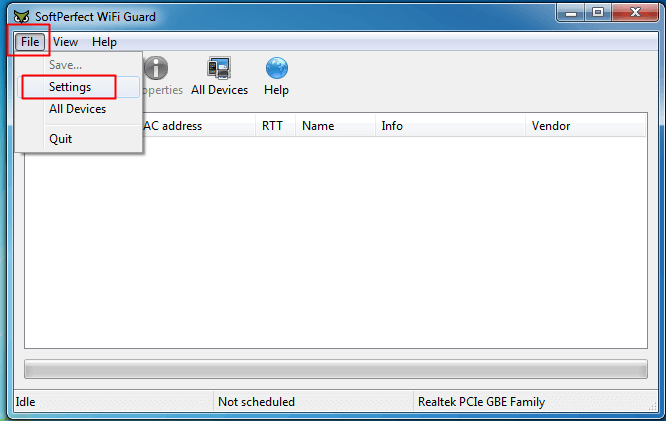 Block devices from your Wifi network