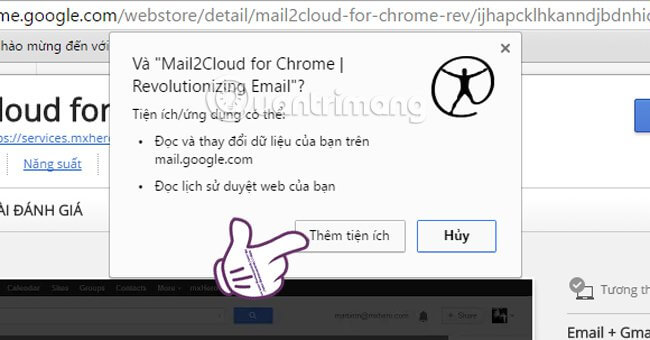 Mail2Cloud for Chrome.