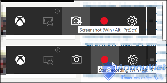Ghi Screen Trong Windows 10 Nếu không có phần mềm Bất kỳ