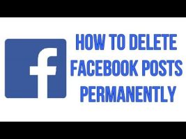 Delete all posts on your Facebook wall Delete all posts on your Facebook wall