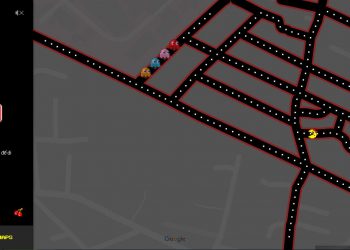 Chơi Pac-Man ngay trên bản đồ Google Map 1