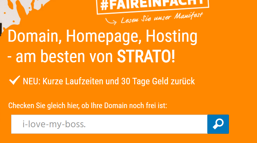 Free Domain Registration (.com, .net, .biz,…) and Unlimited Hosting