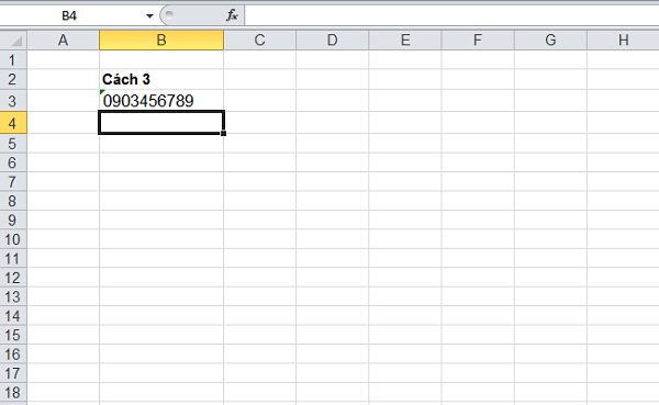 HOW TO ENTER PHONE NUMBER IN EXCEL WITHOUT LOSING NUMBER 0 13