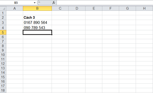 HOW TO ENTER PHONE NUMBER IN EXCEL WITHOUT LOSING NUMBER 0 14
