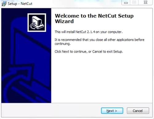 Install netcut application