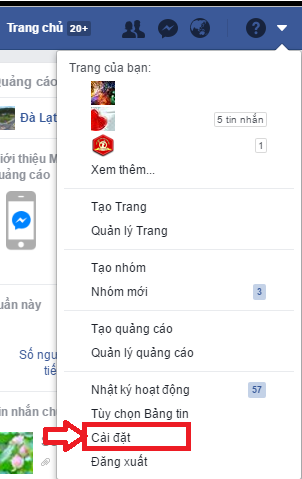 hướng dân khoá face book tạm thời