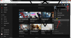 Instructions for using the black interface (Dark Mode) on Youtube 5