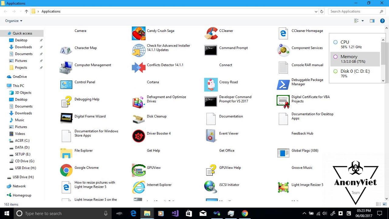 Cách đưa Shortcut Apps Windows 10 ra ngoài Desktop 23