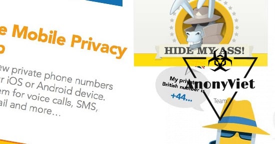Key active HideMyAss Pro VPN trên điện thoại - AnonyViet