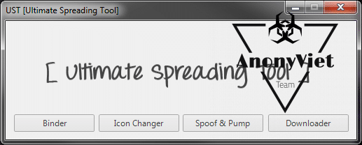 Đính kèm Virus vào hình ảnh với Ultimate Spreading Tool 9