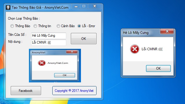 Tool Create Fake Notifications by AnonyViet 4
