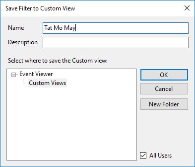 How to monitor the time of turning on and off the computer with Event Viewer 9