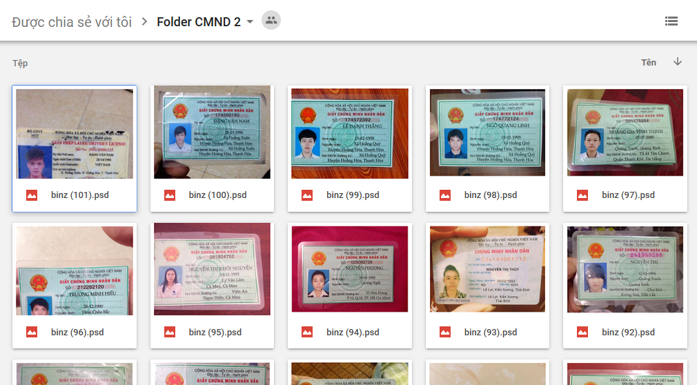 Share ID card stock 2