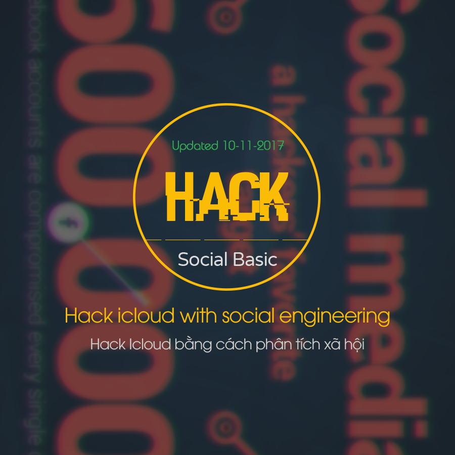 How to hack icloud using Social Engineering method