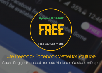 Cách dùng gói Facebook free của Viettel để xem Youtube miễn phí