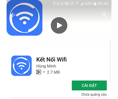 Ứng dụng wifi test hack wifi