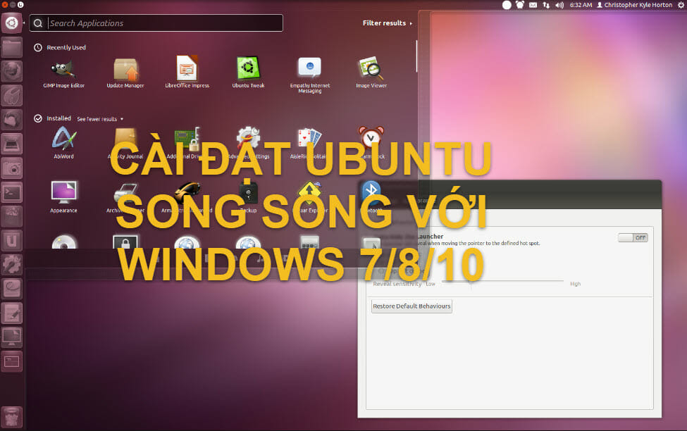 Instructions for installing Ubuntu in parallel with Windows 7/8/10 UEFI and GPT