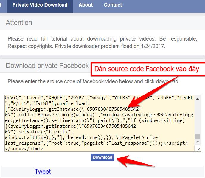 Download Facebook Videos