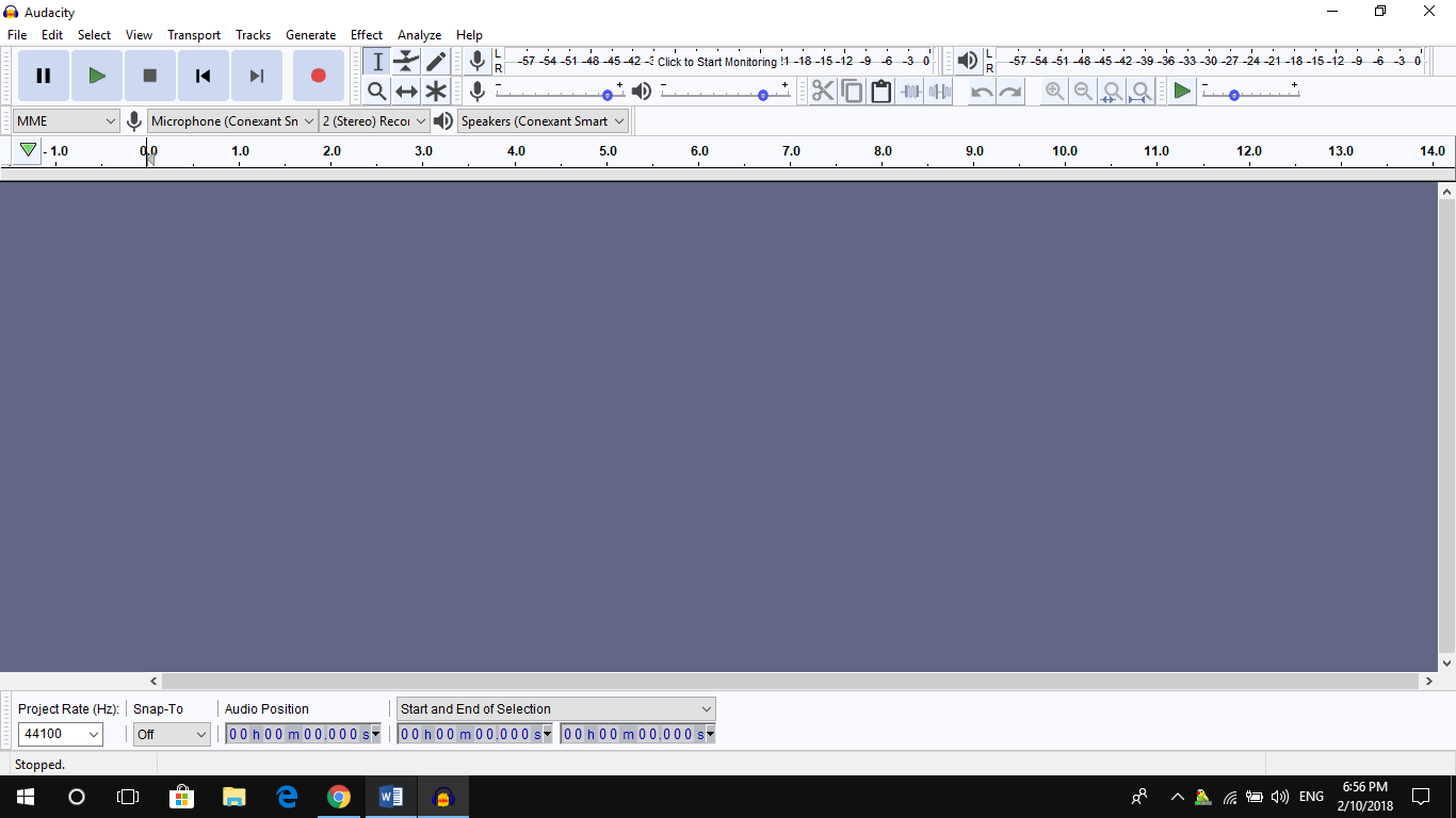 Summary of necessary software for Windows - Audacity