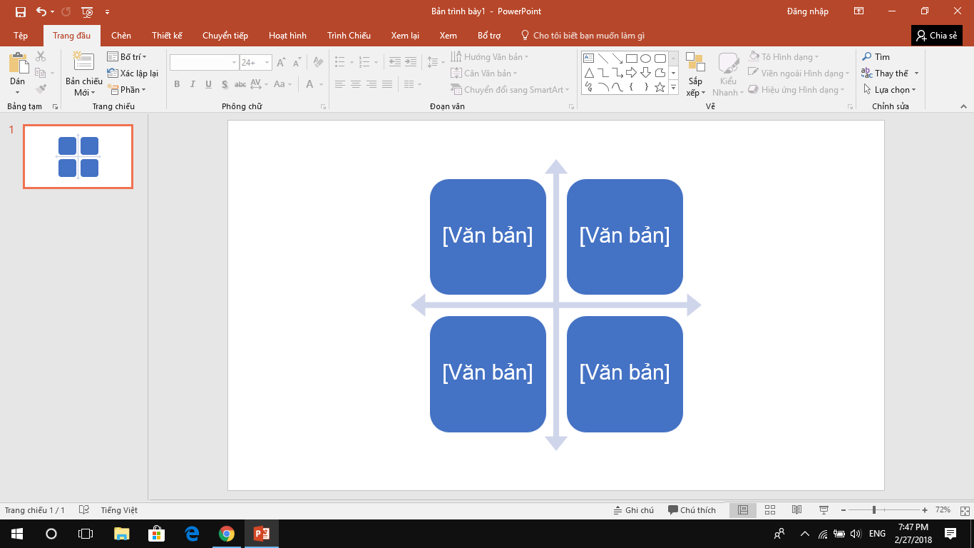 Hướng dẫn dùng SmartArt để tạo biểu đồ trên PowerPoint 37