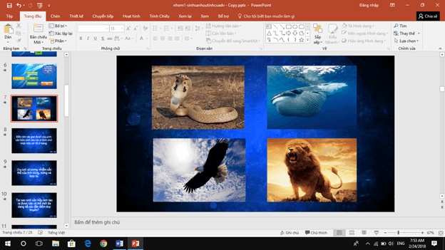 Instructions for making a flipping game in Powerpoint 10
