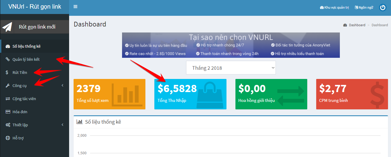 24 02 2018 07 41 56 - Cách kiếm tiền online với VNURL và quà tặng bất ngờ