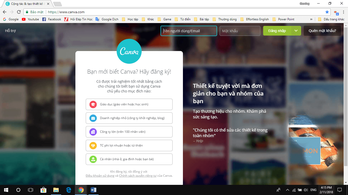 Canva - Website chỉnh sửa ảnh online tốt nhất hiện nay