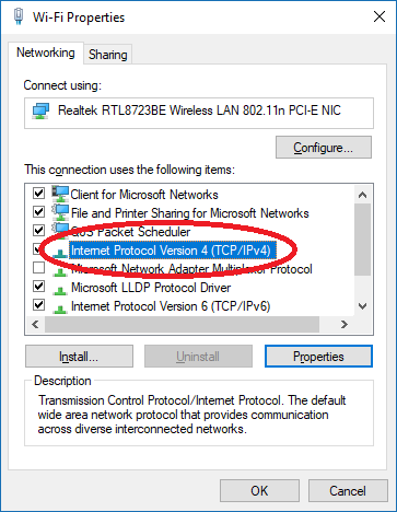 How to speed up Internet access for Windows 10 16