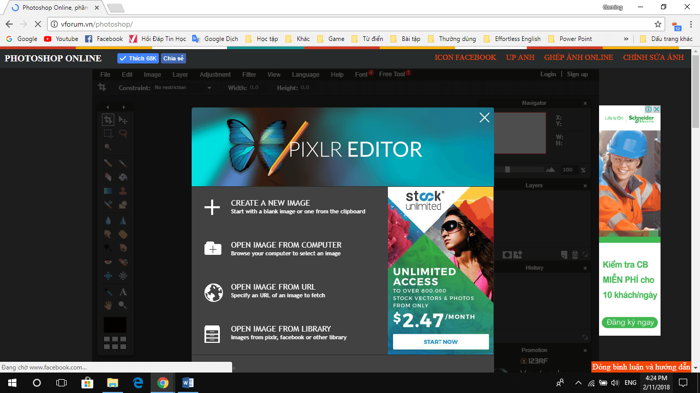 Photoshop online - website hay và hữu ích nhất