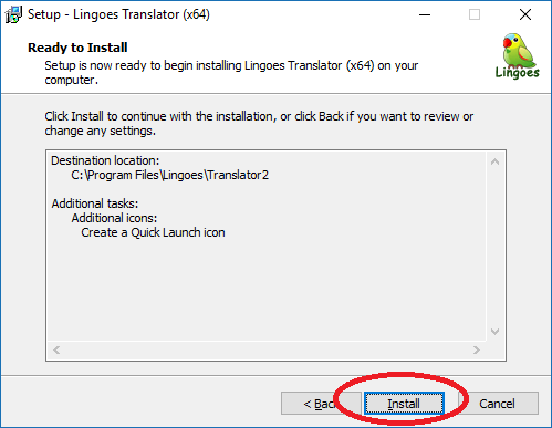 Instructions to install Lingoes - The best dictionary lookup software