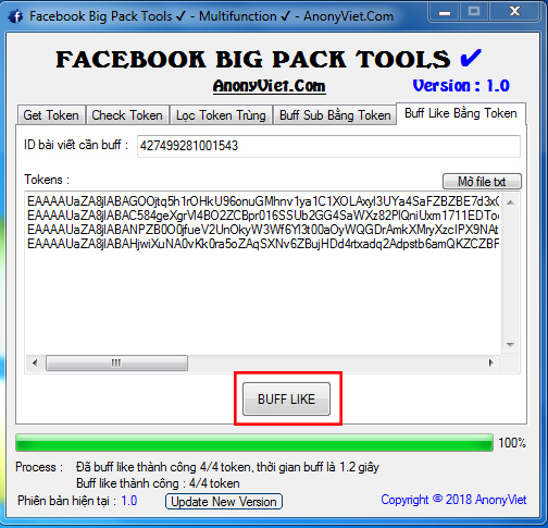 Facebook Big Pack Tools Version 1.6 by AnonyViet 59