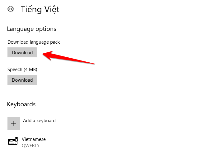 Hướng dẫn đổi ngôn ngữ Windows 10 sang tiếng Việt 20