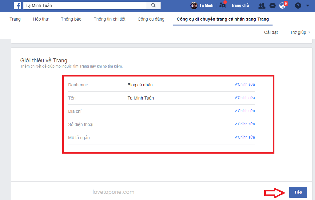 How to create a new personal Facebook into the latest Fanpage 9