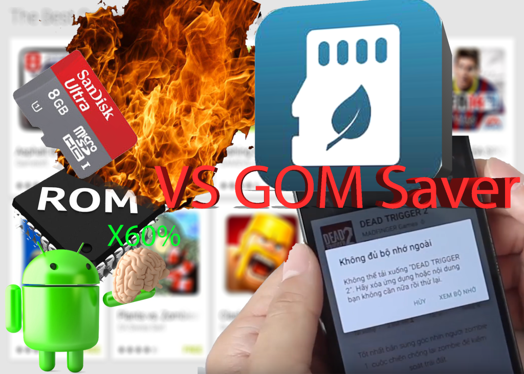 GOM Saver fixes full memory status on Android