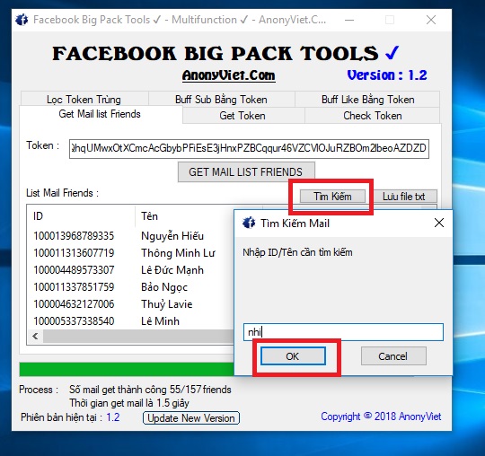 Facebook Big Pack Tools Version 1.6 by AnonyViet 40